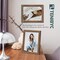 Walnut Picture Frame with HD Glass - 3pk, Natural Solid Wood Picture Poster Frame, Wall Gallery Frame